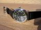 Marina Militare Parnis Schwarz 6497 Swan Neck Handaufzug Herrenuhr Hommage Armbanduhren Bild 5