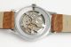 Doxa Große,  Antike Schweizer Armbanduhr.  38 Mm Swiss Made Vintage Watch.  1951 Armbanduhren Bild 4