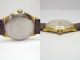 Junghans 1965er Vintage Dress Watch Herrenuhr Mit Datum & Neuem Kroko Lederband Armbanduhren Bild 3