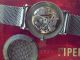 Ultra Flache Kleine Herrenuhr Vintage Precimax Handaufzug Milanaiseband Armbanduhren Bild 7
