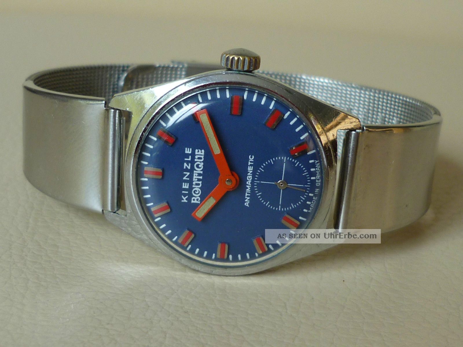 Wunderschöne Kienzle Boutique 70er Jahre Mechanisch Handaufzug Top Armbanduhren Bild