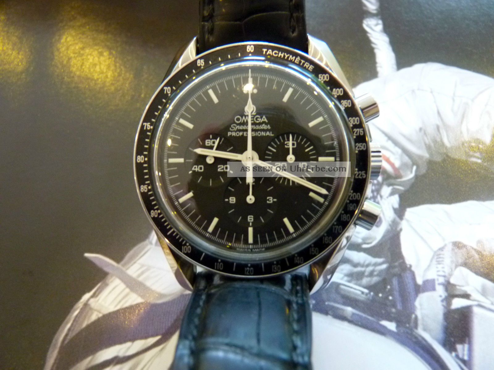 Omega Speedmaster Professional Moon M.  Box Und Papiere Top Armbanduhren Bild