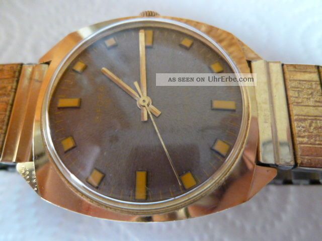 Vintage - Rarität Bifora 115 Kaliber115 M I.  Germany 34 Mm Ca.  Sammlerzustad Armbanduhren Bild