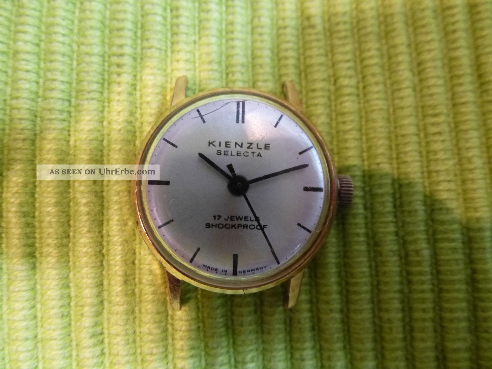 Kienzle Selecta 17jewels,  Shockproof Armbanduhr,  Handaufzug - Funktionstüchtig Armbanduhren Bild