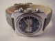 Vintage Mechanischer Chronograph Handaufzug Armbanduhr Herrenuhr Monaco Near Nos Armbanduhren Bild 5