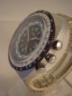 Vintage Tempic Worldtimer Armbanduhr Herrenuhr Fliegeruhr Taucheruhr 70er Jahre Armbanduhren Bild 1
