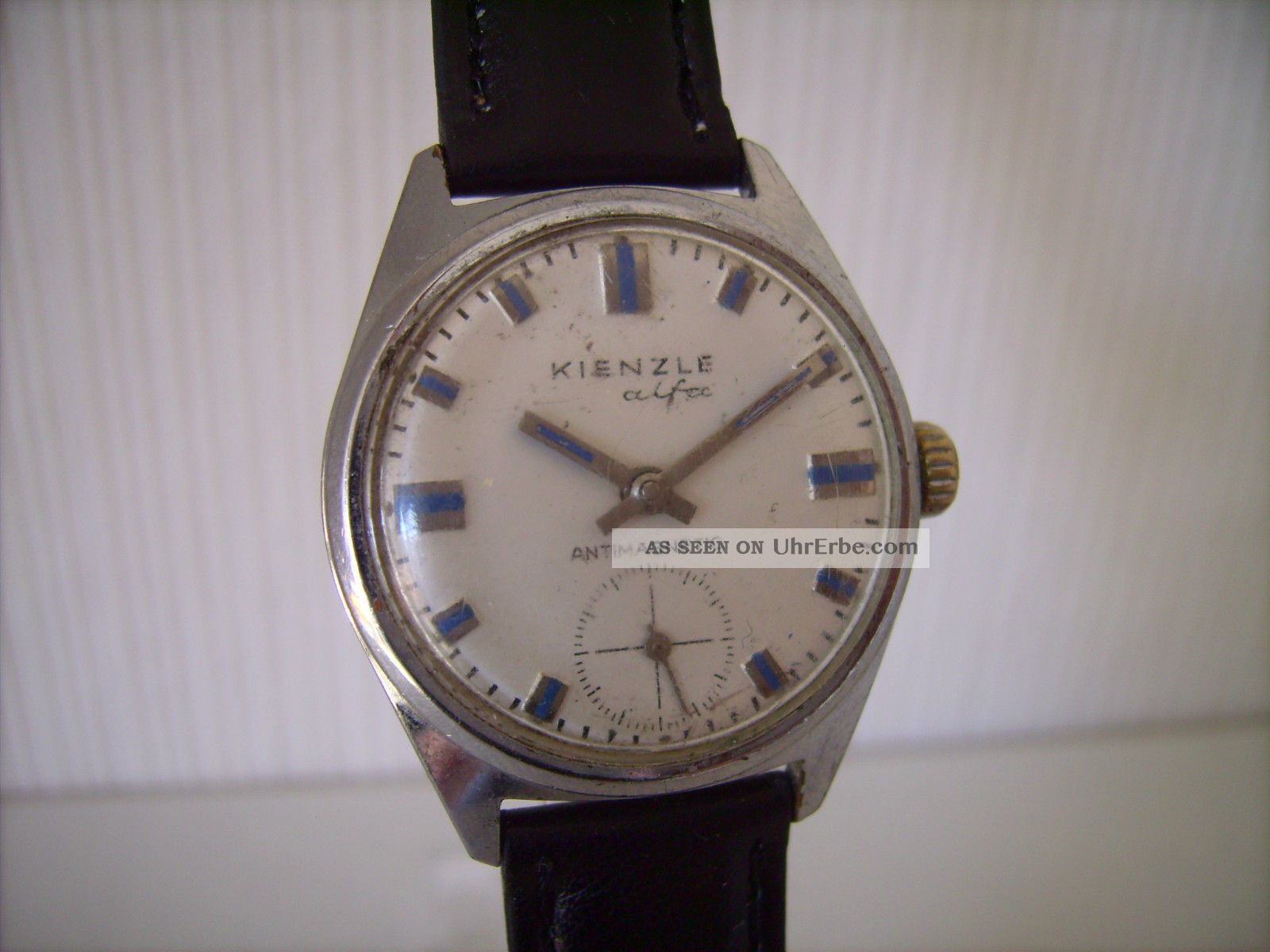 Kienzle Alfa Hau 70er Jahre Dress Watch Kal.  051d53 Mit Kleiner Sekunde Armbanduhren Bild