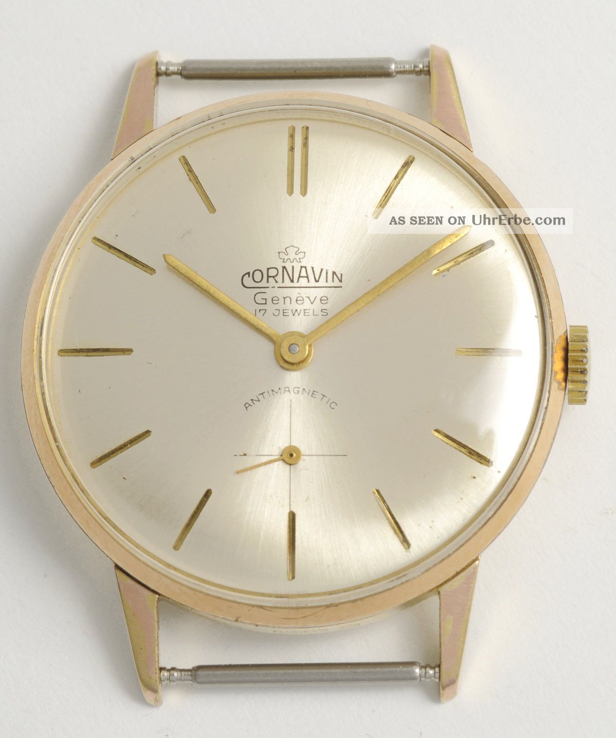 Cornavin Geneve Klassische,  Elegante Armbanduhr.  Swiss Made Vintage Dress Watch. Armbanduhren Bild