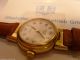 Glashütte Dau Uhr Gold Handaufzug & Papiere 1995 Glashutte Ladies Watch Armbanduhren Bild 3