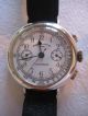 Eberhard Chronograf Cal.  14 925er Silbergehäuse - Rarität Armbanduhren Bild 1