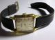 Seltene Vintage Roamer Incabloc Armbanduhr Tank & Glas Gewölbt Rarität Nachlass Armbanduhren Bild 2