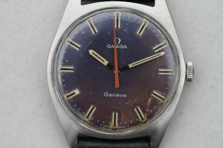 Herrenuhr Omega Genève,  Hanfaufzug,  60er Jahre. Bild