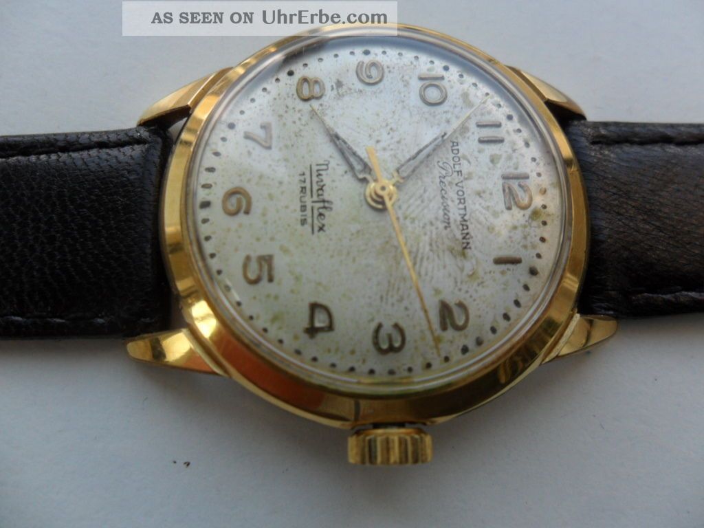 Adolf Vortmann Precision Jubileumsuhr Klöckner Bergbau Ag Königsborn Werke Armbanduhren Bild