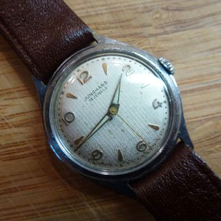 Junghans Mechanisch Handaufzug Armbanduhr Uhr Sammler Germany 16 Jewels Bild