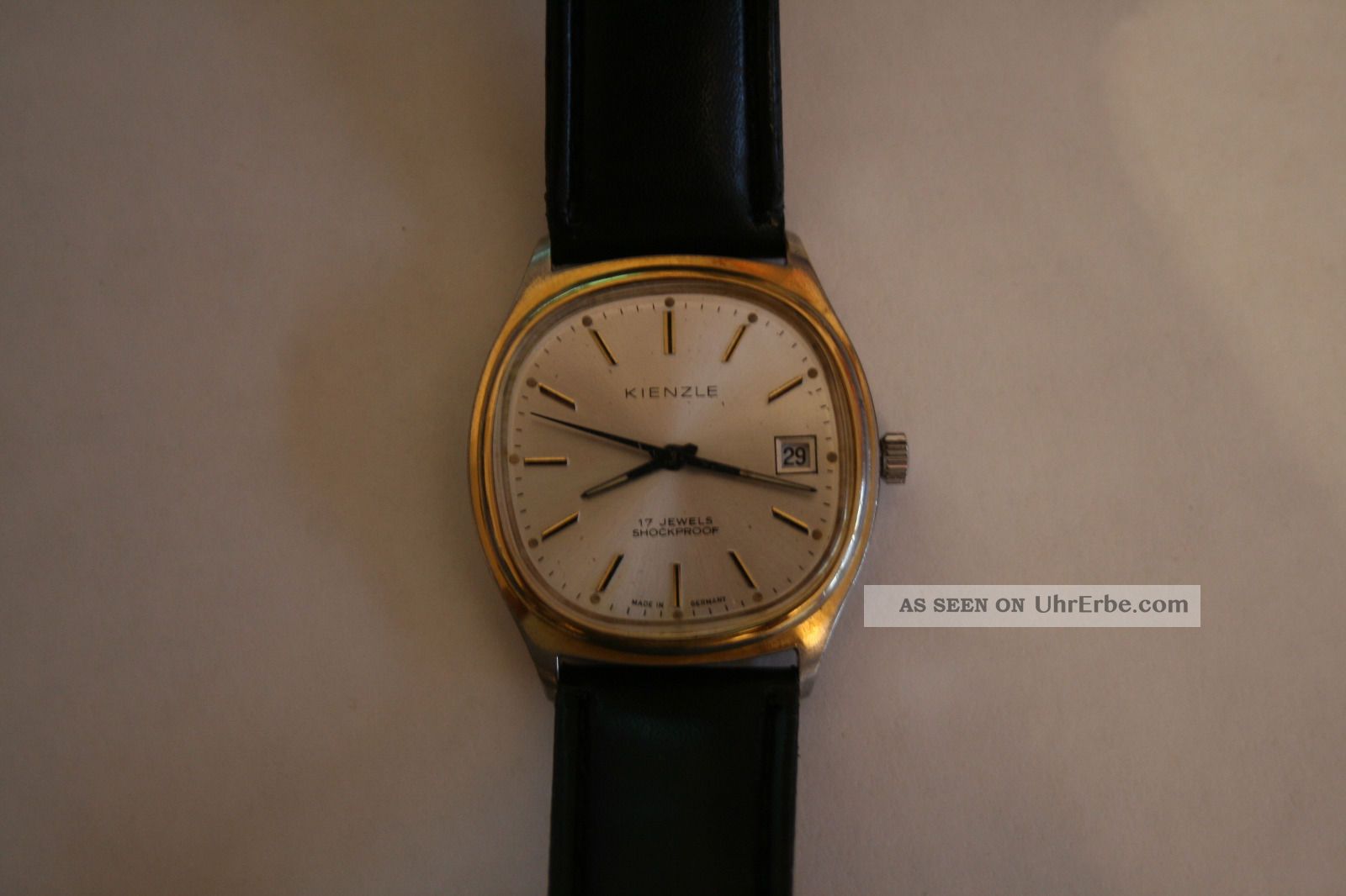 Armbanduhr Kienzle Vintage Mechanisch Handaufzug Hau Herren Armbanduhren Bild