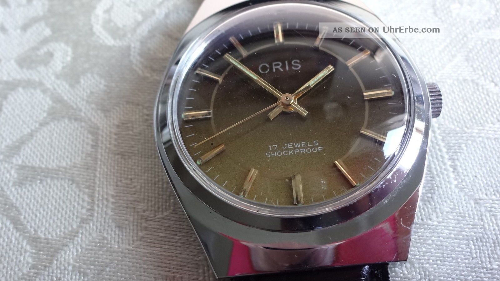 Oris Handaufzug,  Uhrwerk Kal.  Fhf 96 - 4 Armbanduhren Bild