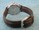 ältere Herrenarmbanduhr Lanco Sport 15 Jewels Swiss - Made,  Lederarmband 16mm Armbanduhren Bild 2