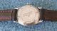ältere Herrenarmbanduhr Lanco Sport 15 Jewels Swiss - Made,  Lederarmband 16mm Armbanduhren Bild 3