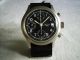 Chronograph Fliegeruhr M&m Valjoux 7765 Handaufzug Military Style 90er Jahre Armbanduhren Bild 2