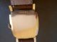 Vintage 40er Jahre Art Deco Girard - Perregaux Hau 10k Vergoldet,  Handaufzug,  Box Armbanduhren Bild 3