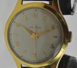 Alte Vintage Junghans Armbanduhr Um 1950/60 - Handaufzug Läuft Bild