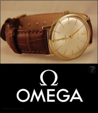 Omega Geneve - Handaufzugswerk 601 - 1970 - Vintage Swiss Sammler Uhr Bild