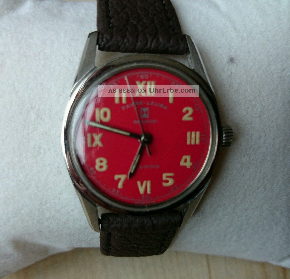 Vintage Favre Leuba,  Handaufzug Armbanduhren Bild