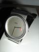 Braun Aw 50 Platin Armbanduhr Uhr Mineralglas Lederarmband Datum Ovp Armbanduhren Bild 2