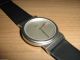 Braun Aw 50 Platin Armbanduhr Uhr Mineralglas Lederarmband Datum Ovp Armbanduhren Bild 3