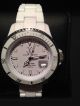 Toy Watch Fluo Xl White Armband Uhr Damen Herren Weiss Neuwertig Fl24wh Armbanduhren Bild 1