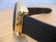 Jacky Ickx Easy Rider Chronograph Bullhead,  Date,  Vergoldet,  Handaufzug,  Kult Armbanduhren Bild 6