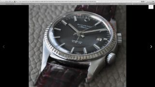 Seltene Bucherer Alarm Reveil Memovox Bild