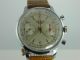Heuer Vintage Chronograph Landeron 48 Handaufzug Herrenuhr 34 Mm Armbanduhren Bild 5