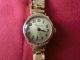 Damenuhr Von Tellus - Uhr Aus Echtgold 585 - 14 Karat - Armband Vergoldet Armbanduhren Bild 1