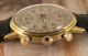 Pierce 2 - Drücker Grosser Vergoldeter Chronograph - 40er Jahre Armbanduhren Bild 2