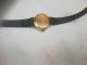 Anker Inkabloc 17 Jewels Gold 585 / 14 K Armbanduhr Damen Uhr Armbanduhren Bild 9