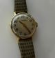 Damen Golduhr Zentra 585er Gold - Vintage Zentra Damenuhr Handaufzug Armbanduhren Bild 4