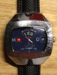 Sicura Breitling Digital Jumping Hour Handaufzug Armbanduhren Bild 1