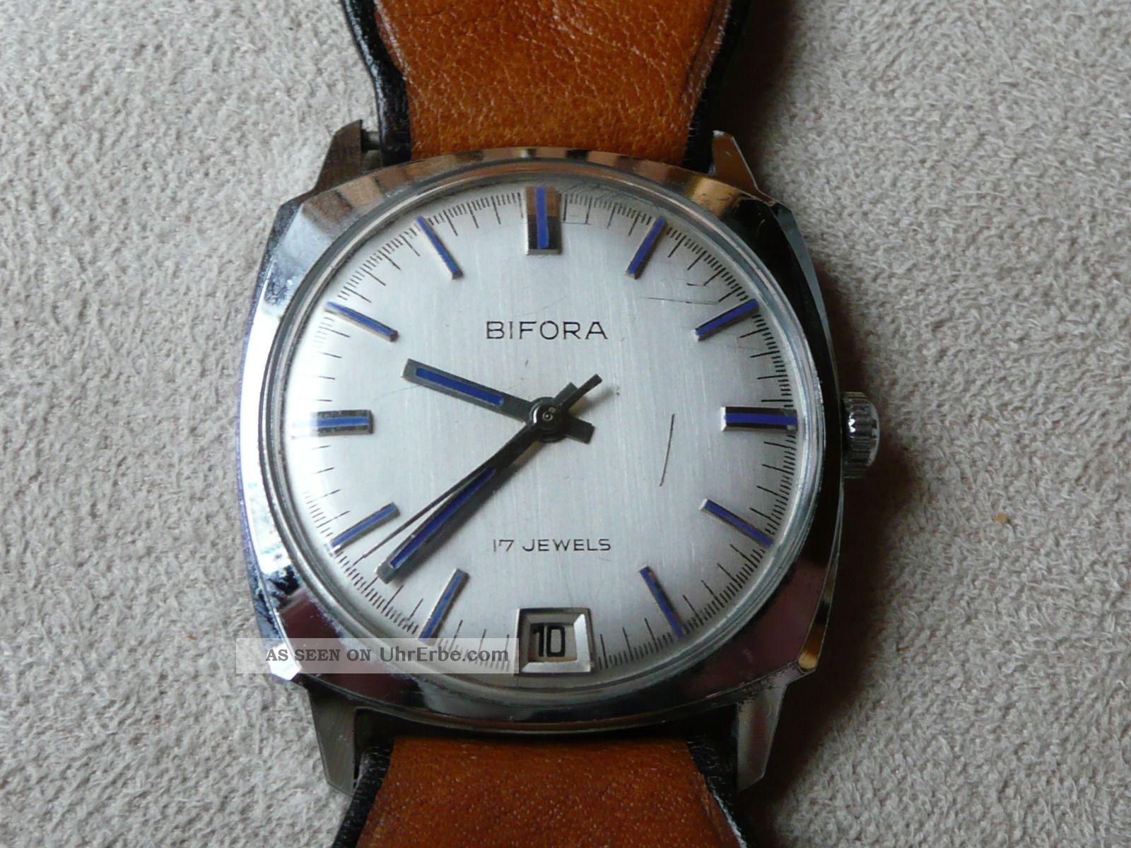 Bifora Hau,  Handaufzug,  Datum - Schnellschaltung Armbanduhren Bild