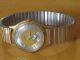 Junghans Hau,  Handaufzug Mit Fixo - Flex Armband,  Vergoldet 50er Jahre Armbanduhren Bild 1