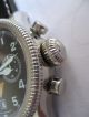 Junkers Chronograph,  Veredeltes Handaufzugswerk,  Mit Box Und Papiere Armbanduhren Bild 3