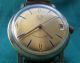 Klassische Uhr Gub Glashütte Sachsen 17 Rubis Datum Vintage Um 1955 - 60, Armbanduhren Bild 7