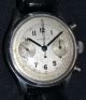 Grosser Eterna Stahlchronograph Ca.  1950 Armbanduhren Bild 1