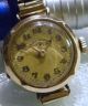 Golduhr Armbanduhr Afra Watch (af) Uhr Damenuhr 585 Gelb Gold Swiss Made Armbanduhren Bild 6