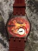 Swatch Gent Burgundy Rebel Suor702 Ovp Nib Pünktlich Unter´m Baum Armbanduhren Bild 3