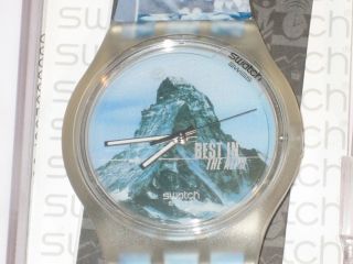 Swatch Access Jelly In Jelly Sumk102 Highness Of Zermatt Ungetragen Ovp Look Bild