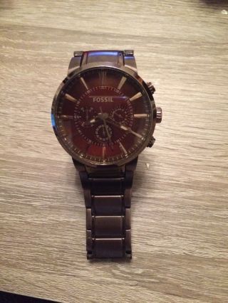 Fossil Fs4357 Armbanduhr Für Herren. Bild