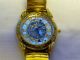 Damen Armband Uhr Fossil Gold Farben Flex Armband Mit Neuer Batterie Ag4 Armbanduhren Bild 2