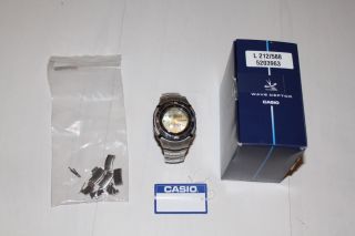 Casio Wave Ceptor Uhr,  Silber,  L212/588 Bild