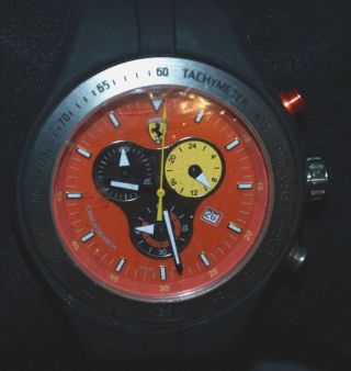 Ferrari Chrono Herren Uhr F1 Jumbo Chronograph Titanium Bild